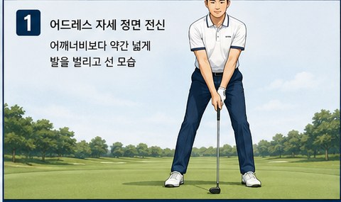 기본 자세와 그립 삽화 1